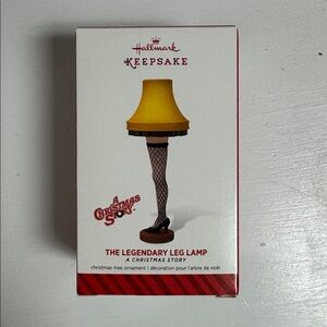 Hallmark Keepsake 2014 A Christmas Story Leg Lamp Ornament
